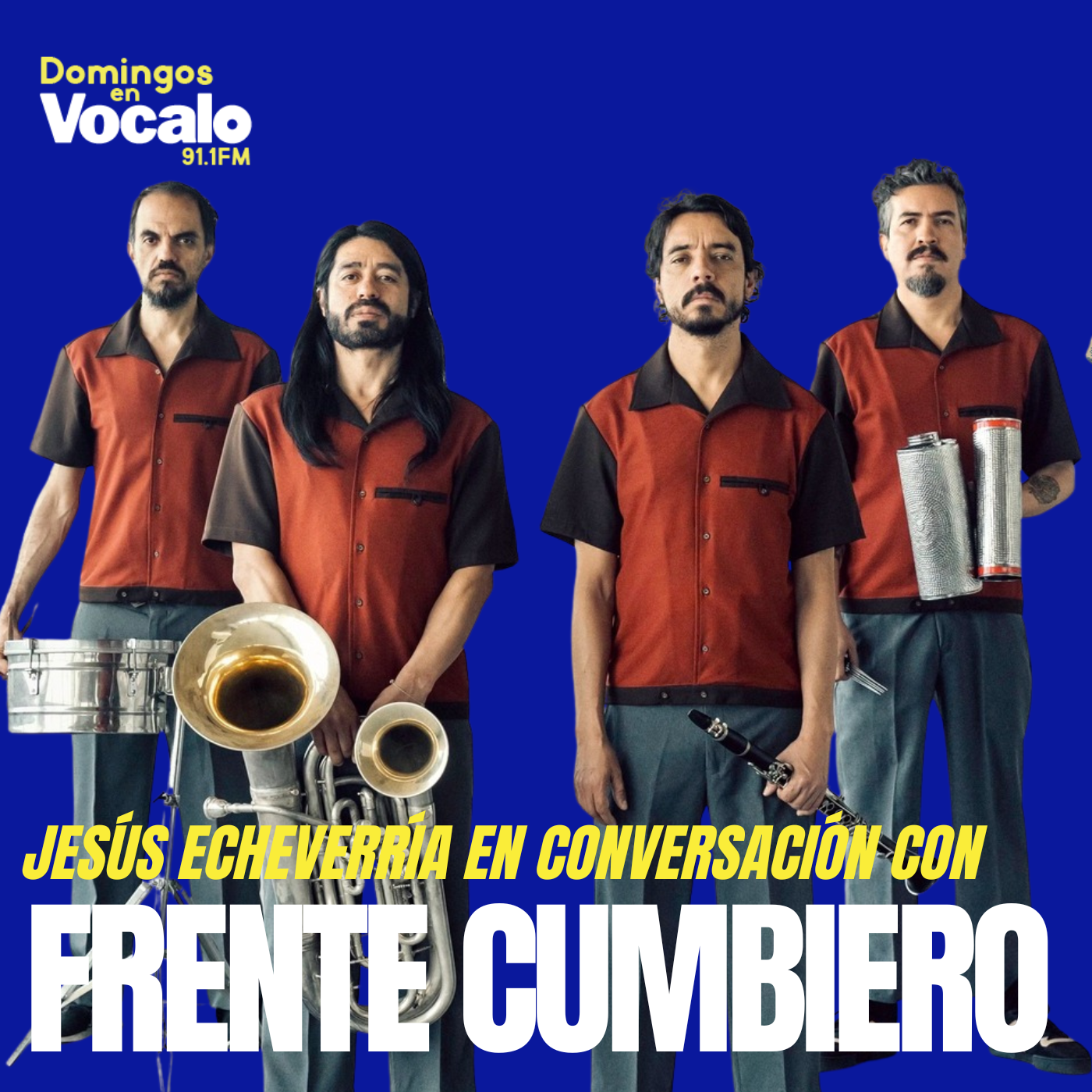 Entrevista a Frente Cumbiero: 'Inconcreto & Asociados', viaje sonoro que honra las raíces mientras mira hacia el futuro