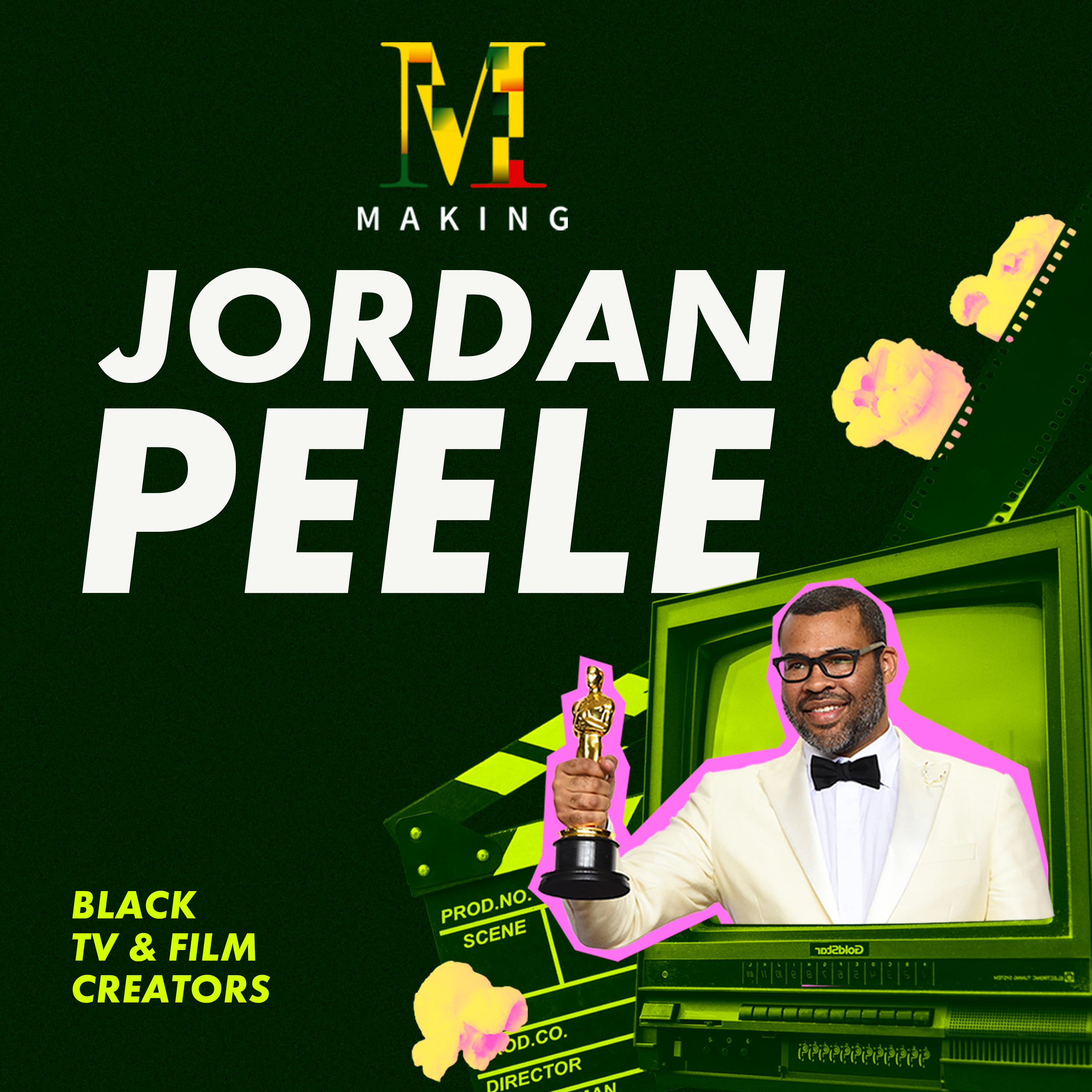 Making Jordan Peele artwork