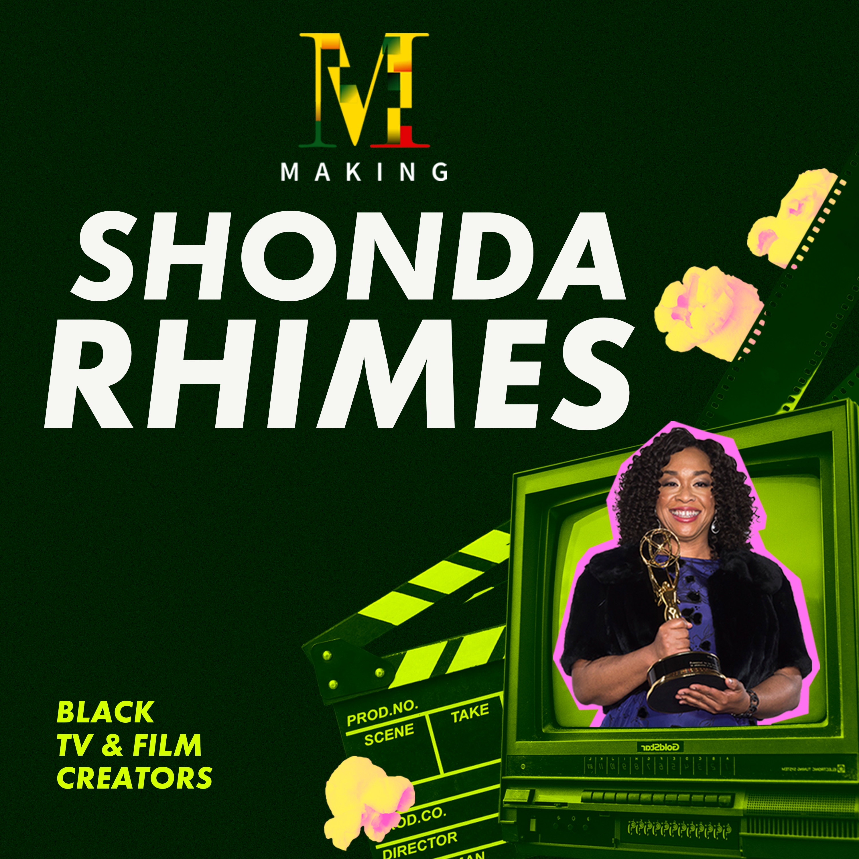 Making Shonda artwork
